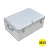 Aluminium CD DVD Cases Bluray Lock Storage Box Organizer Free Inserts