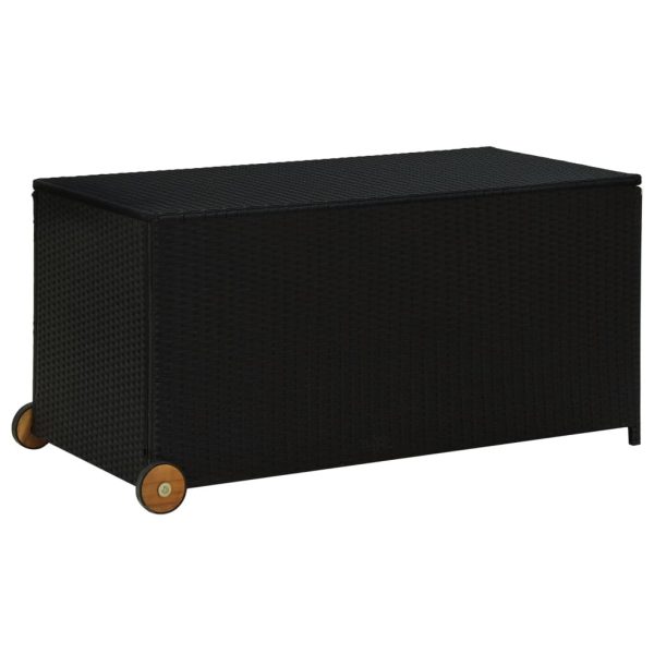 Garden Storage Box 120x65x61 cm Poly Rattan