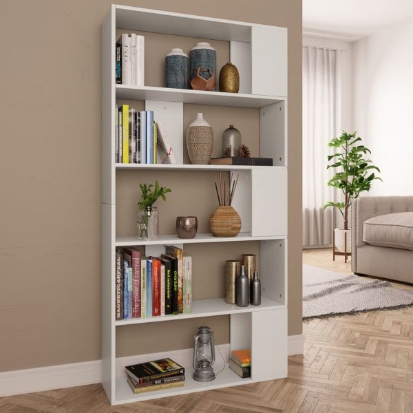 Book Cabinet/Room Divider 80x24x159 cm Engineered Wood