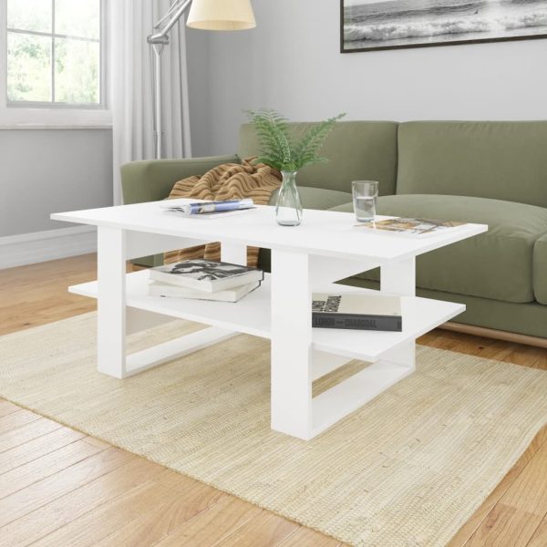 Coffee Table 110x55x42 cm Engineered Wood