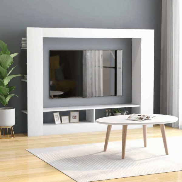 Bremerton TV Cabinet 152x22x113 cm Engineered Wood