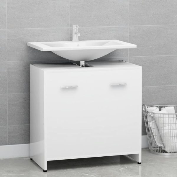 Bathroom Cabinet 60x33x61 cm Engineered Wood