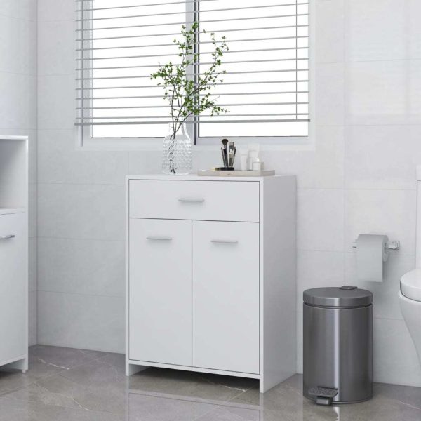 Bathroom Cabinet 60x33x80 cm Engineered Wood