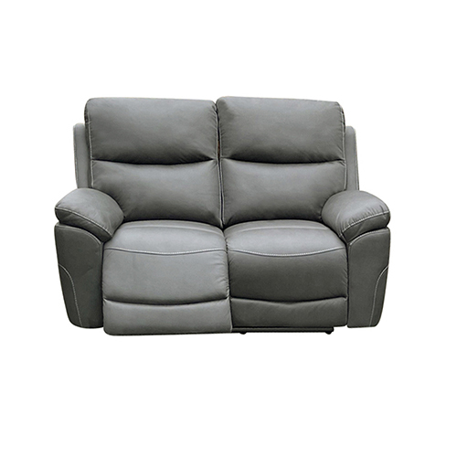 2R Finest Fabric Electric Recliner Feature Multi Positions Ultra Cushioned USB Outlets in Charcoal Colour