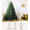 Jingle Jollys Christmas Tree Xmas Tree with LED Lights Warm White – 7ft – 3000 LED