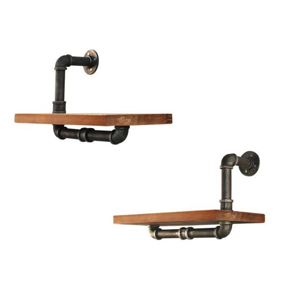 Floating DIY Pipe Shelf Set of 2 – IVOR