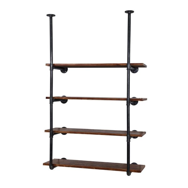 Bookshelf DIY Pipe Shelf 4 Tiers – INGE