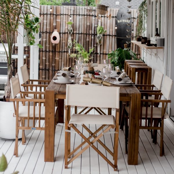 Directors dining set – Natural