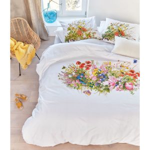 Marjolein Bastin Amazing Flowers Multi Cotton Quilt Cover Set Queen