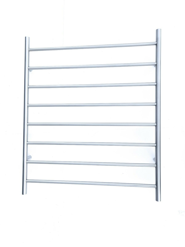 Premium Brushed Chrome Towel Rack – 8 Bars, Round Design, AU Standard, 1000x620mm Wide